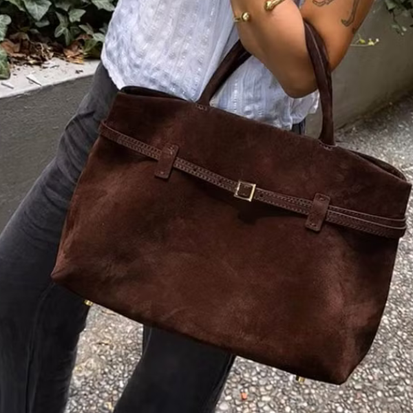 The Bologna Suede Tote
