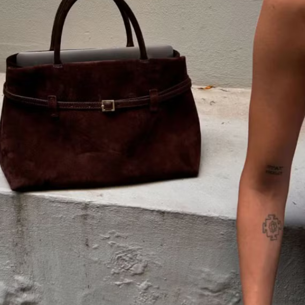 The Bologna Suede Tote