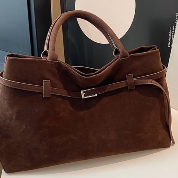 The Bologna Suede Tote