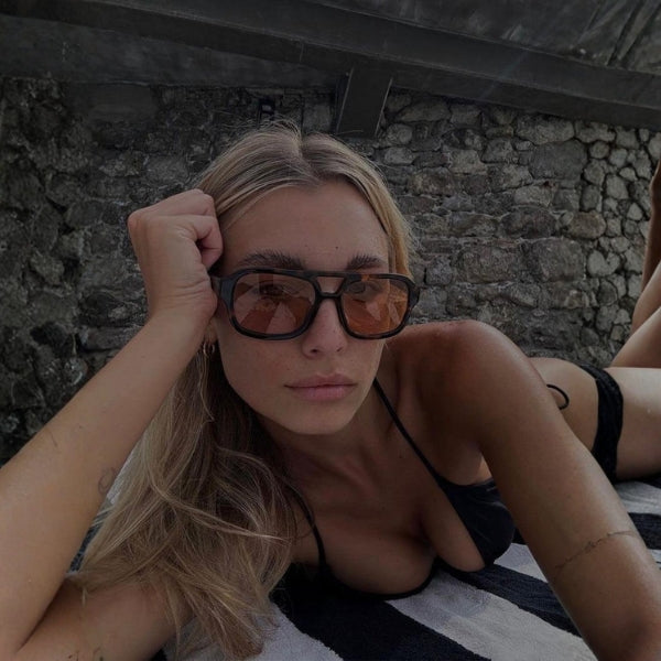 The Maya Tortoiseshell Square Sunglasses