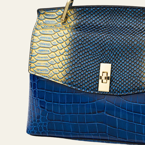 The Milano Structured Top-Handle Shoulder Bag