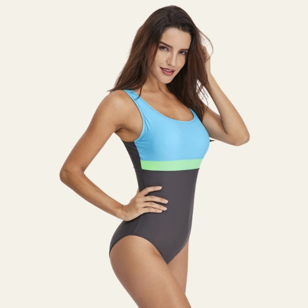 The Riviera Scoop-Neck One-Piece Swimsuit