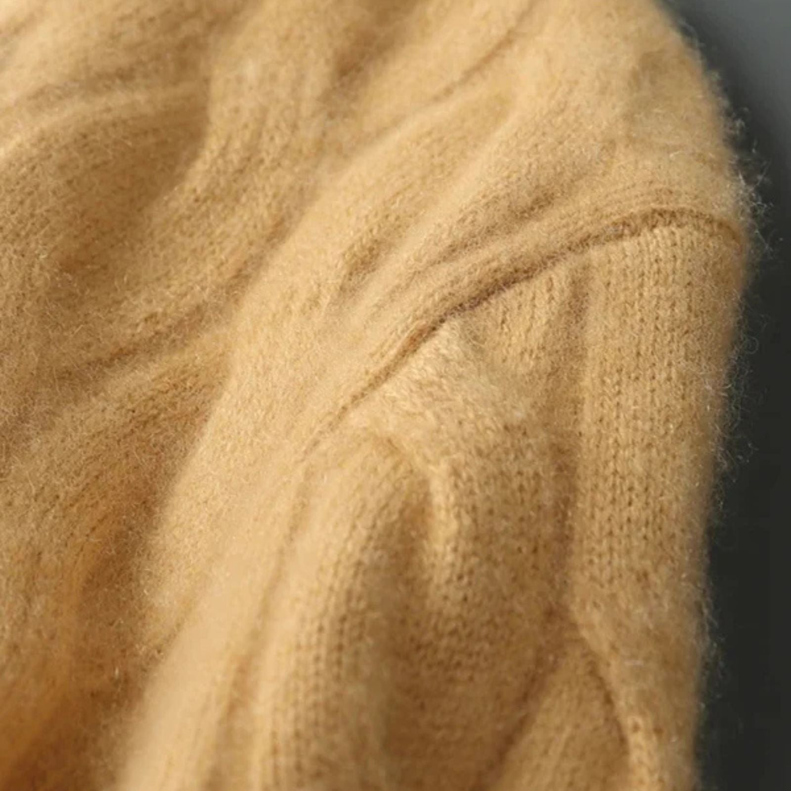 The St. Moritz Cashmere Cable Crewneck