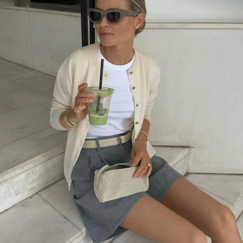 The Ellaine Suede Mini Shoulder Bag