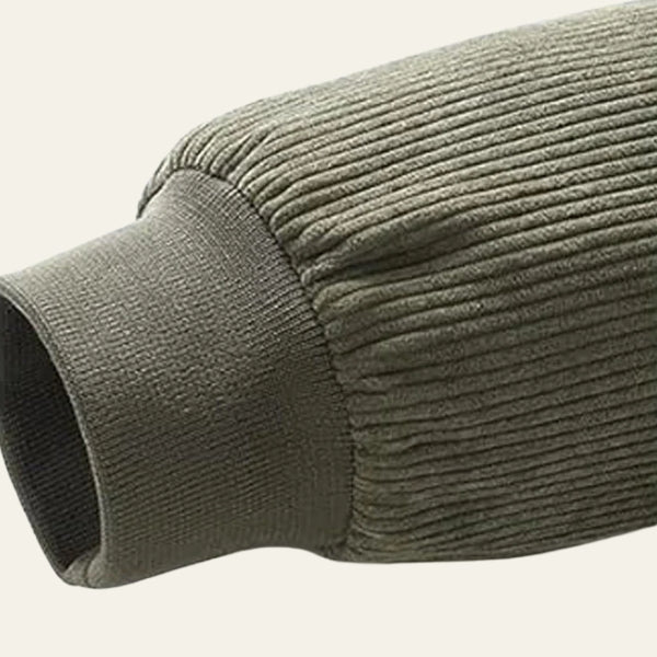 The Hudson Ribbed Zip Jacket