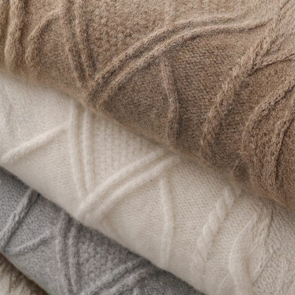 The Dublin Merino Wool Cable Sweater