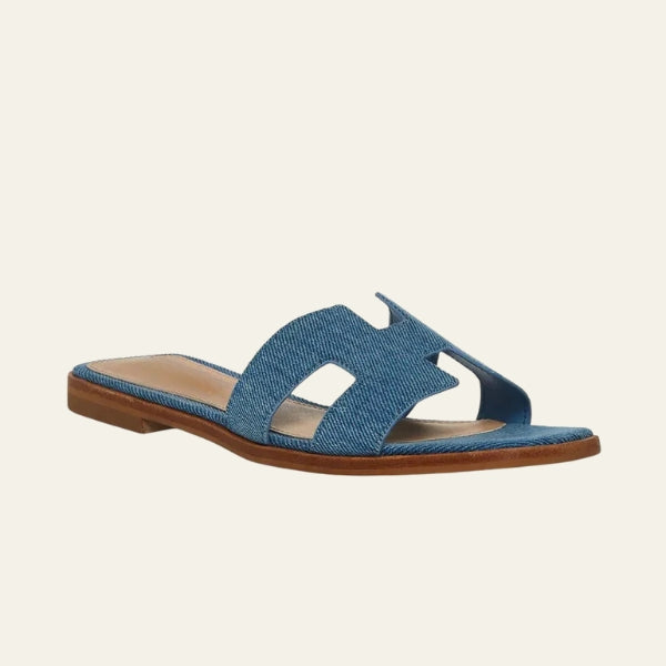 The Riviera H-Strap Flat Sandals