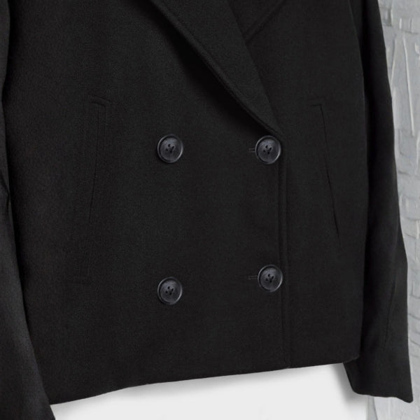 The Copenhagen Wool Cropped Coat