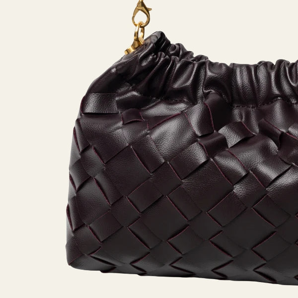 The Portofino Woven Chain Shoulder Bag