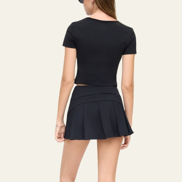 The Zenith Pleated Active Skirt