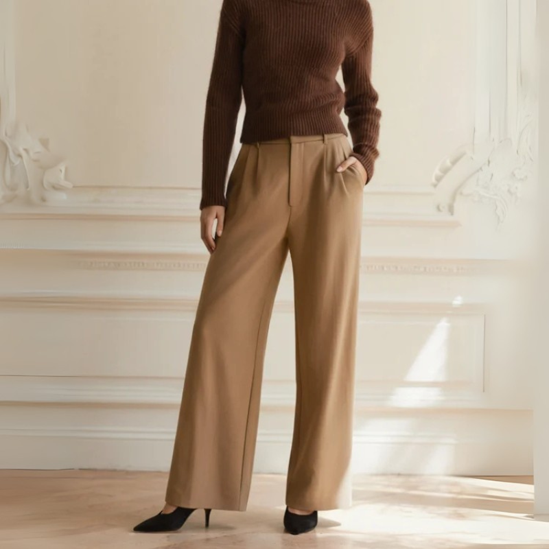 The Siena Wide-Leg Trousers
