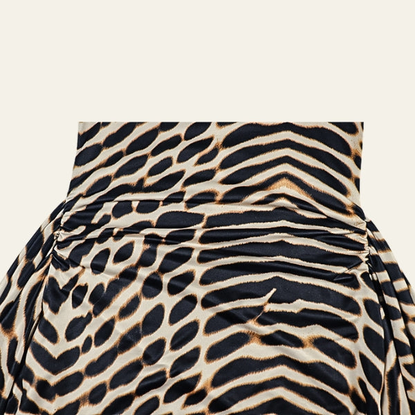 The Capri Asymmetrical Drape Mini Dress