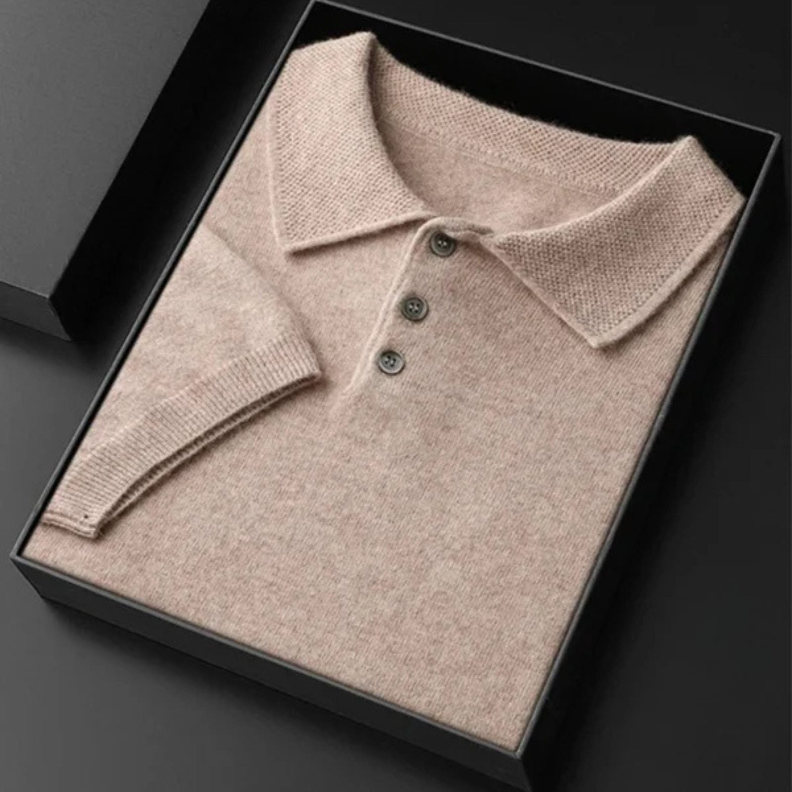 The Lucerne Cashmere Classic Polo