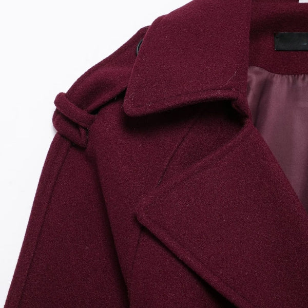 The Emilia Belted Longline Trench Coat