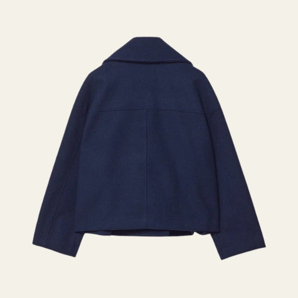 The Riviera Cropped Double-Breasted Jacket