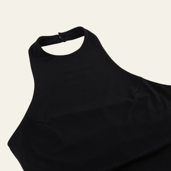 The Santorini Halter-Neck Mini Dress