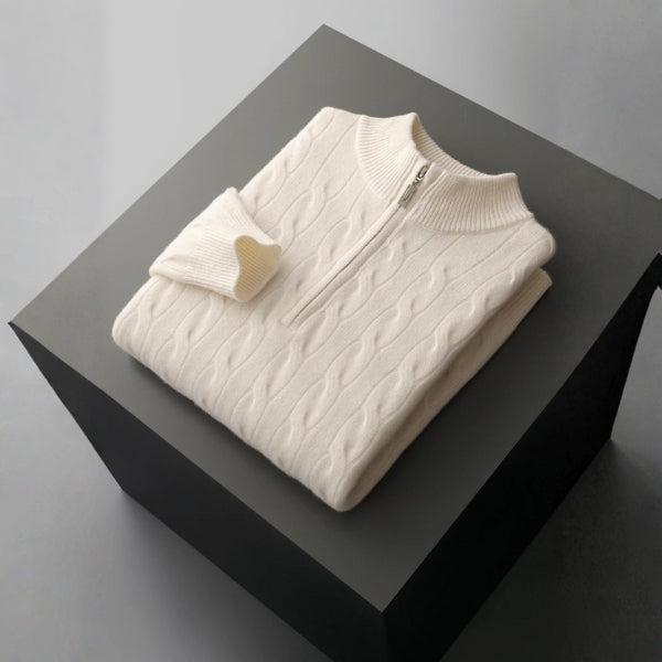 The Lucerne Merino Wool Quarter Zip