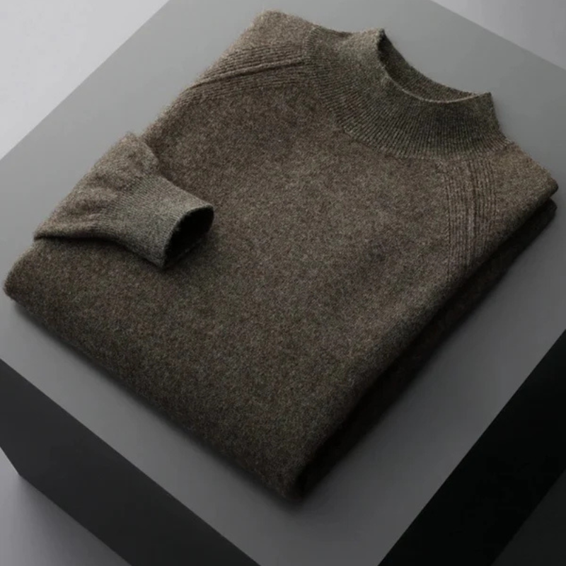 The Zurich Merino Mockneck