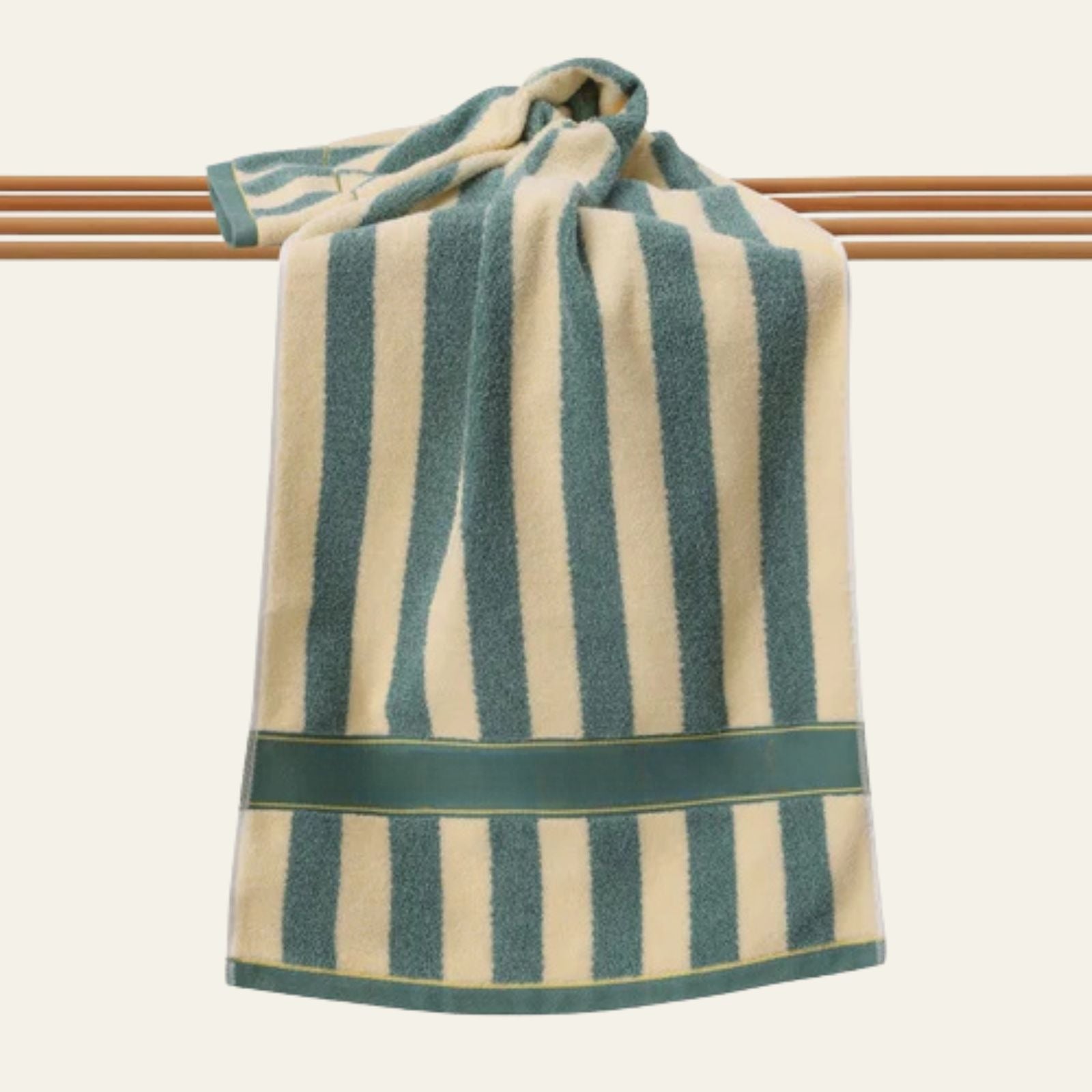 The Riviera Coastal Stripe Hand Towel