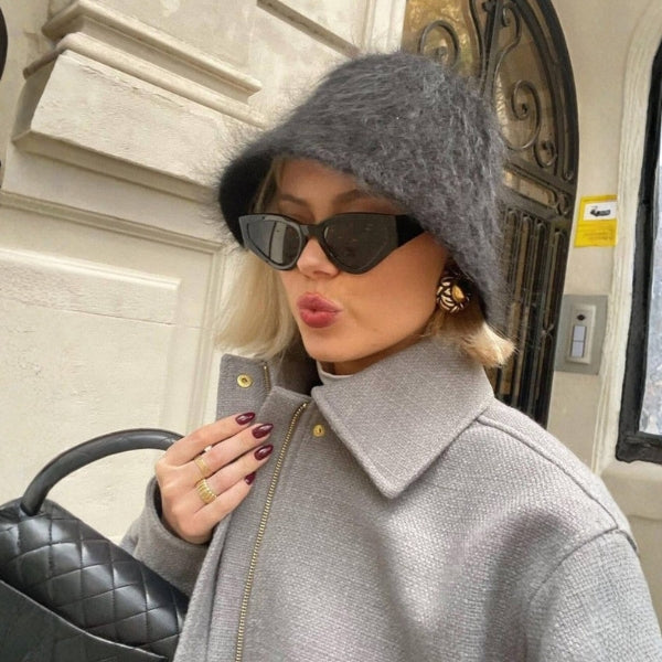 The Marais Soft-Fuzz Bucket Hat