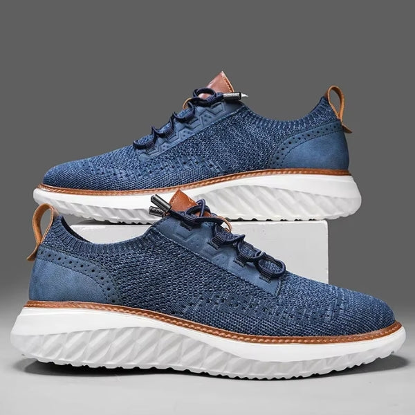 The Riviera Textured Knit Sneakers