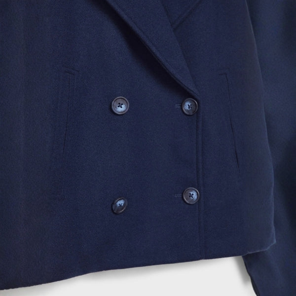 The Copenhagen Wool Cropped Coat