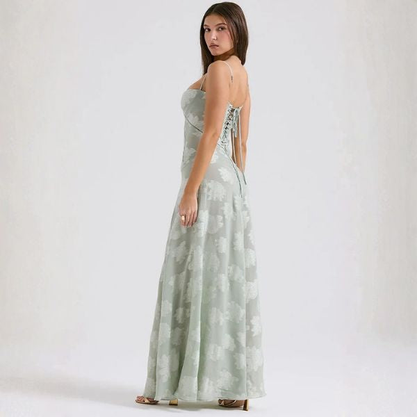 The Elowen Floral Lace Maxi Dress