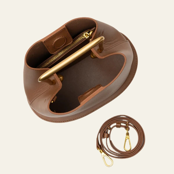 The Vienna Sculpted Handle Mini Handbag