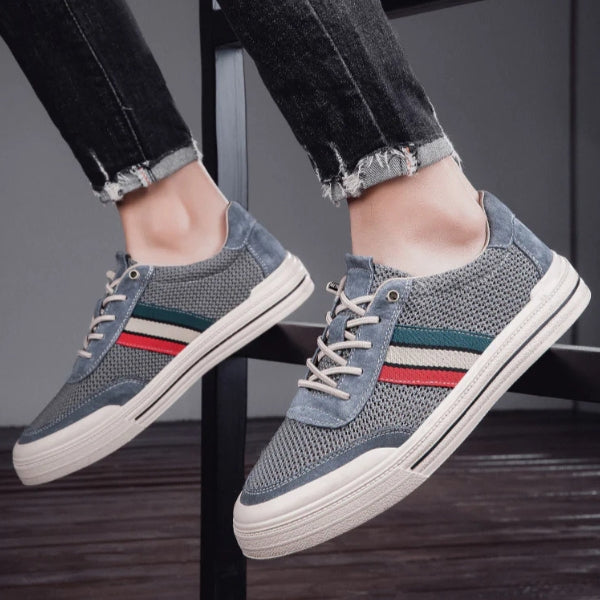 The Riviera Mesh-Detail Sneakers