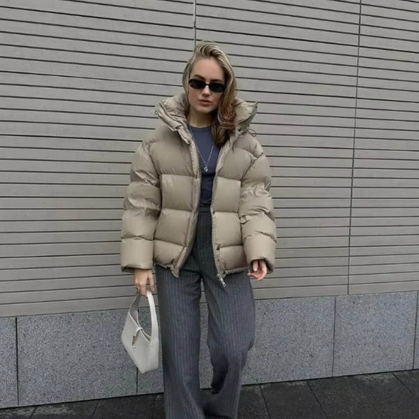 The Aspen Hooded Quilted Puffer Jacket