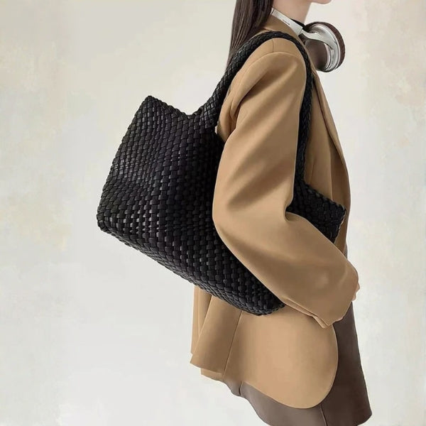 The Verona Woven Tote Bag
