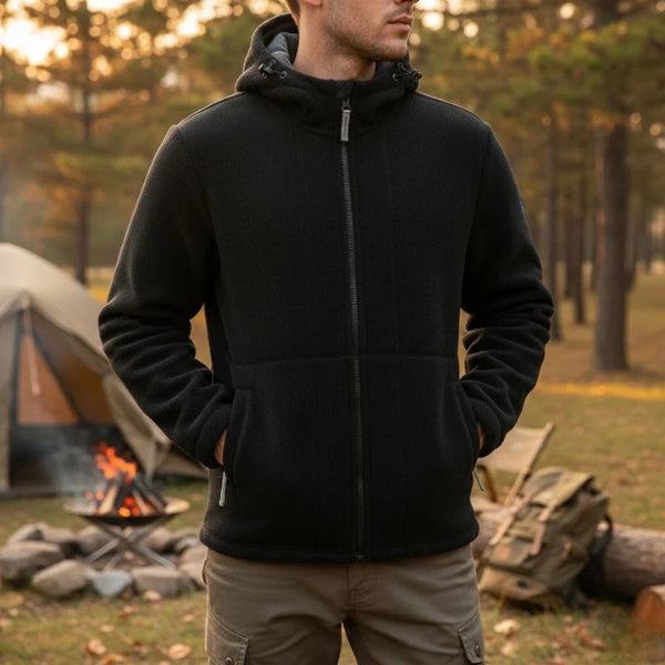 The Nordvik Insulated Hooded Fleece Jacket