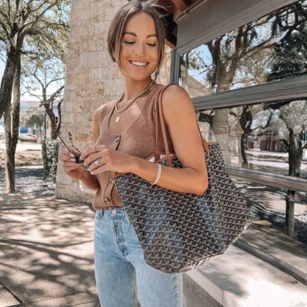 The Kyoto Monogram Structured Tote