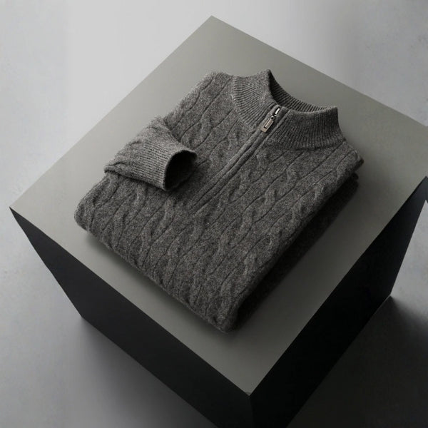 The Lucerne Merino Wool Quarter Zip