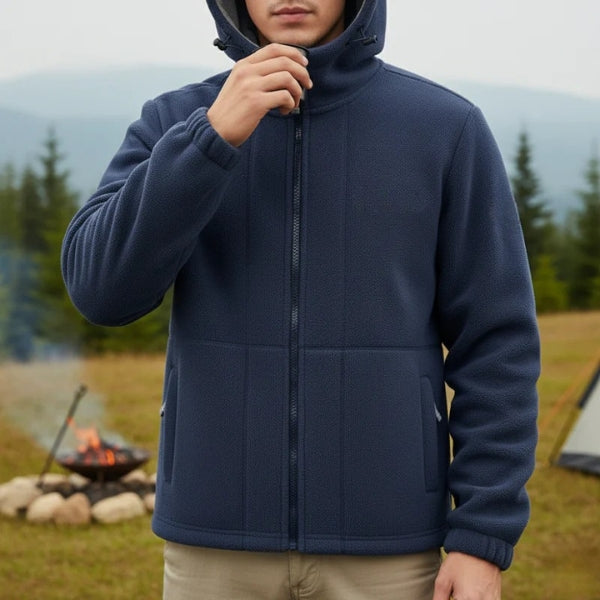 The Nordvik Insulated Hooded Fleece Jacket