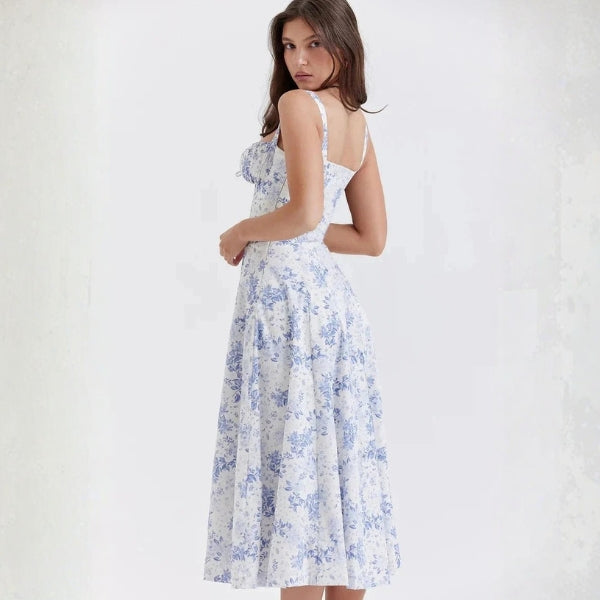 The Sorrento Bustier-Style Midi Dress