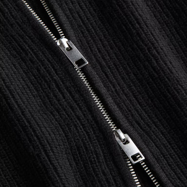 The Lucerne Zip Knit Vest