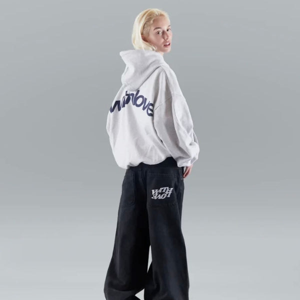 The Alpine Back-Print Hooded Sweater
