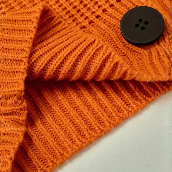 The Verona Oversized Button Knit Cardigan