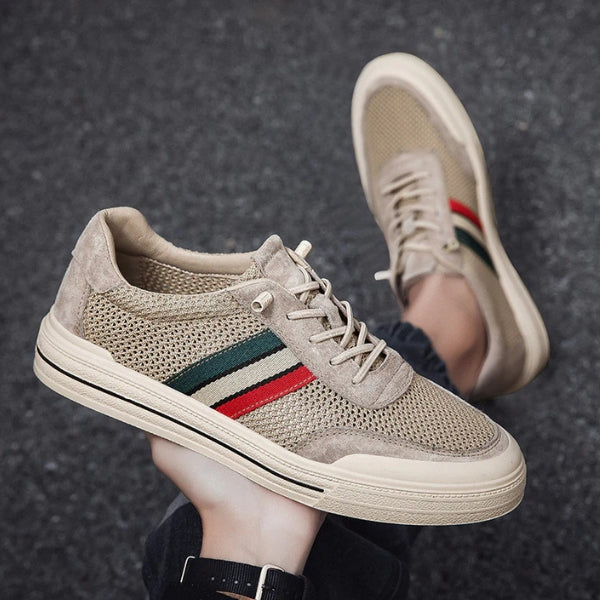 The Riviera Mesh-Detail Sneakers
