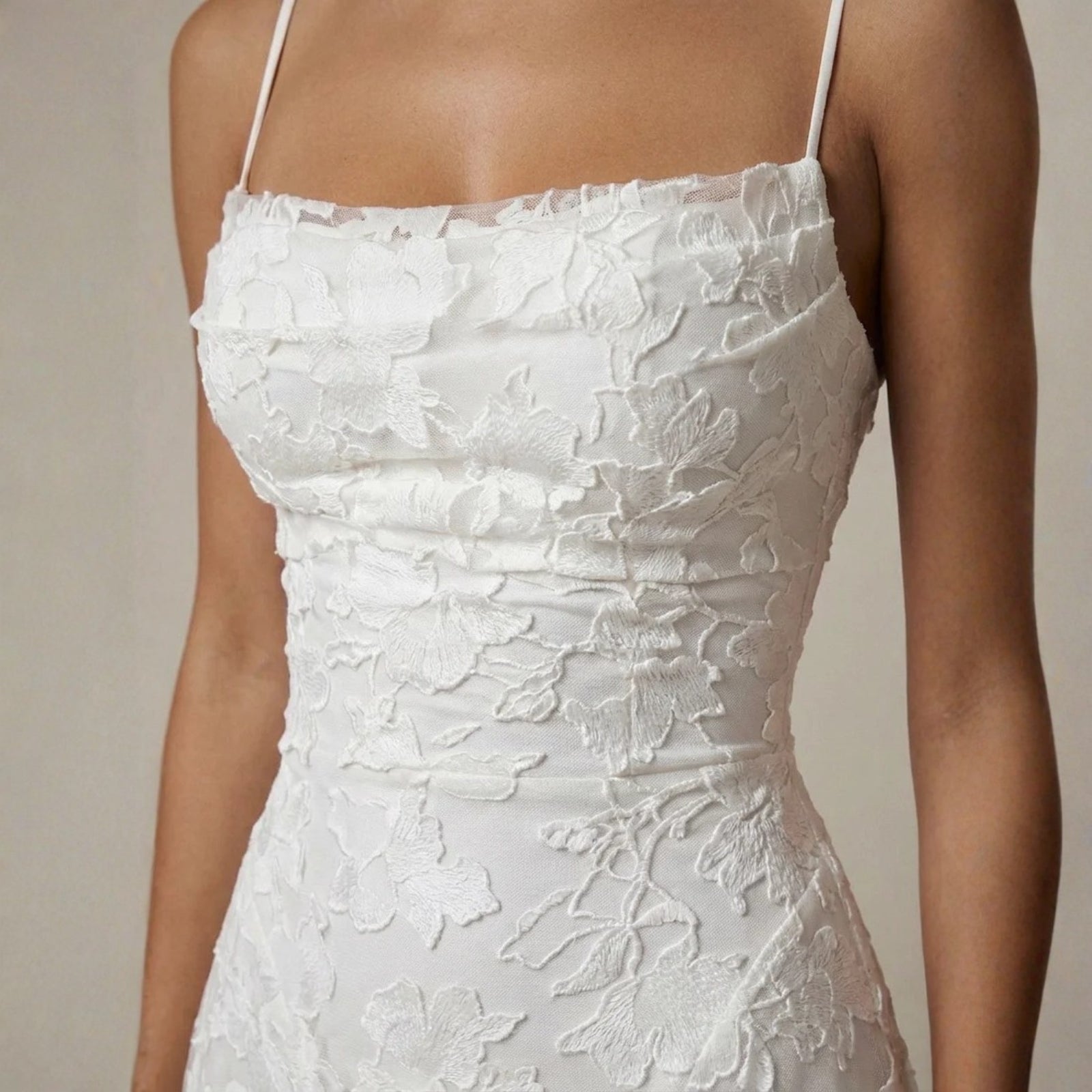 The Verona Lace-Up Back Maxi Dress