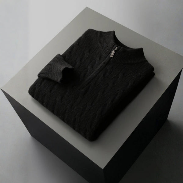 The Lucerne Merino Wool Quarter Zip