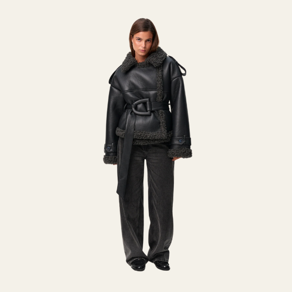 The Cortina Shearling Aviator Jacket