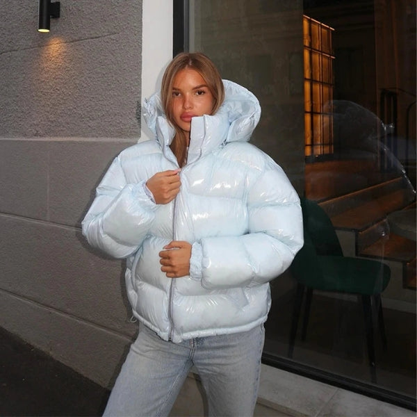 The Aspen Hooded Quilted Puffer Jacket