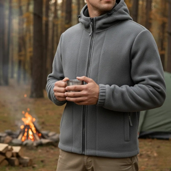 The Nordvik Insulated Hooded Fleece Jacket
