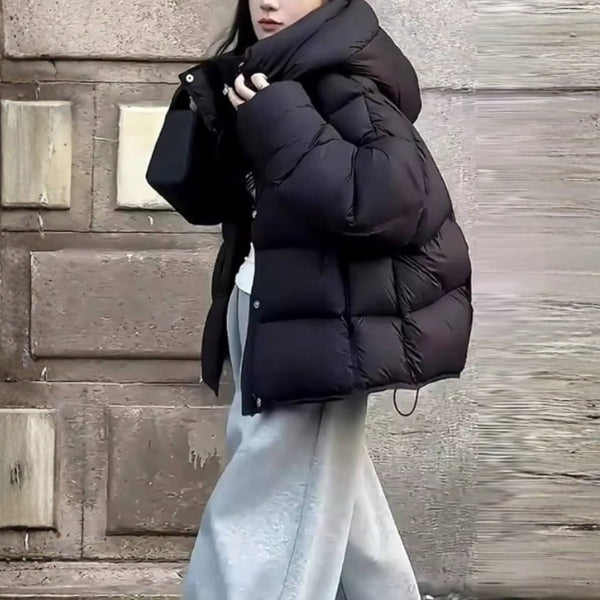 The Aspen Hooded Quilted Puffer Jacket