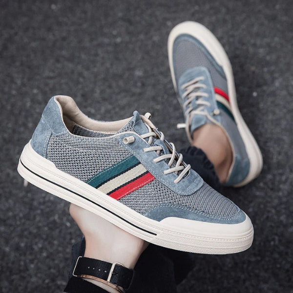 The Riviera Mesh-Detail Sneakers