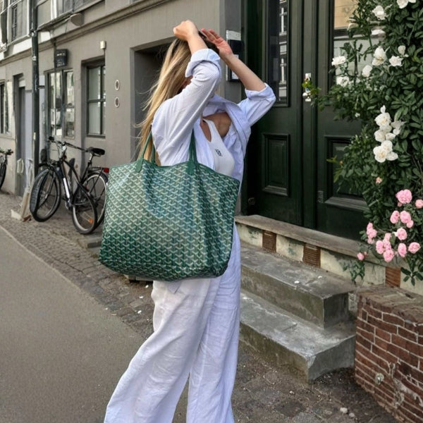 The Kyoto Monogram Structured Tote