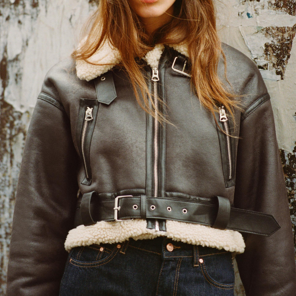 The Oslo Shearling Aviator Jacket