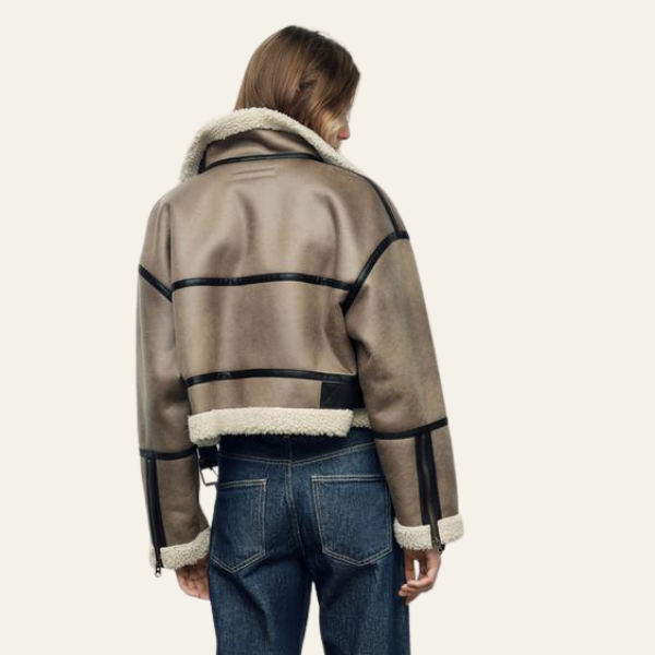 The Oslo Shearling Aviator Jacket
